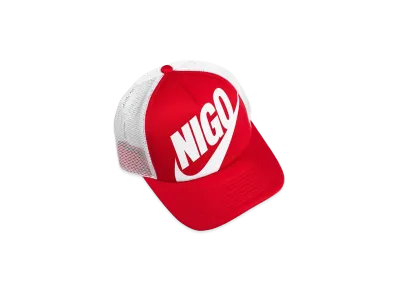 Nike x NIGO x Design Museum Mesh Trucker Cap "Red"