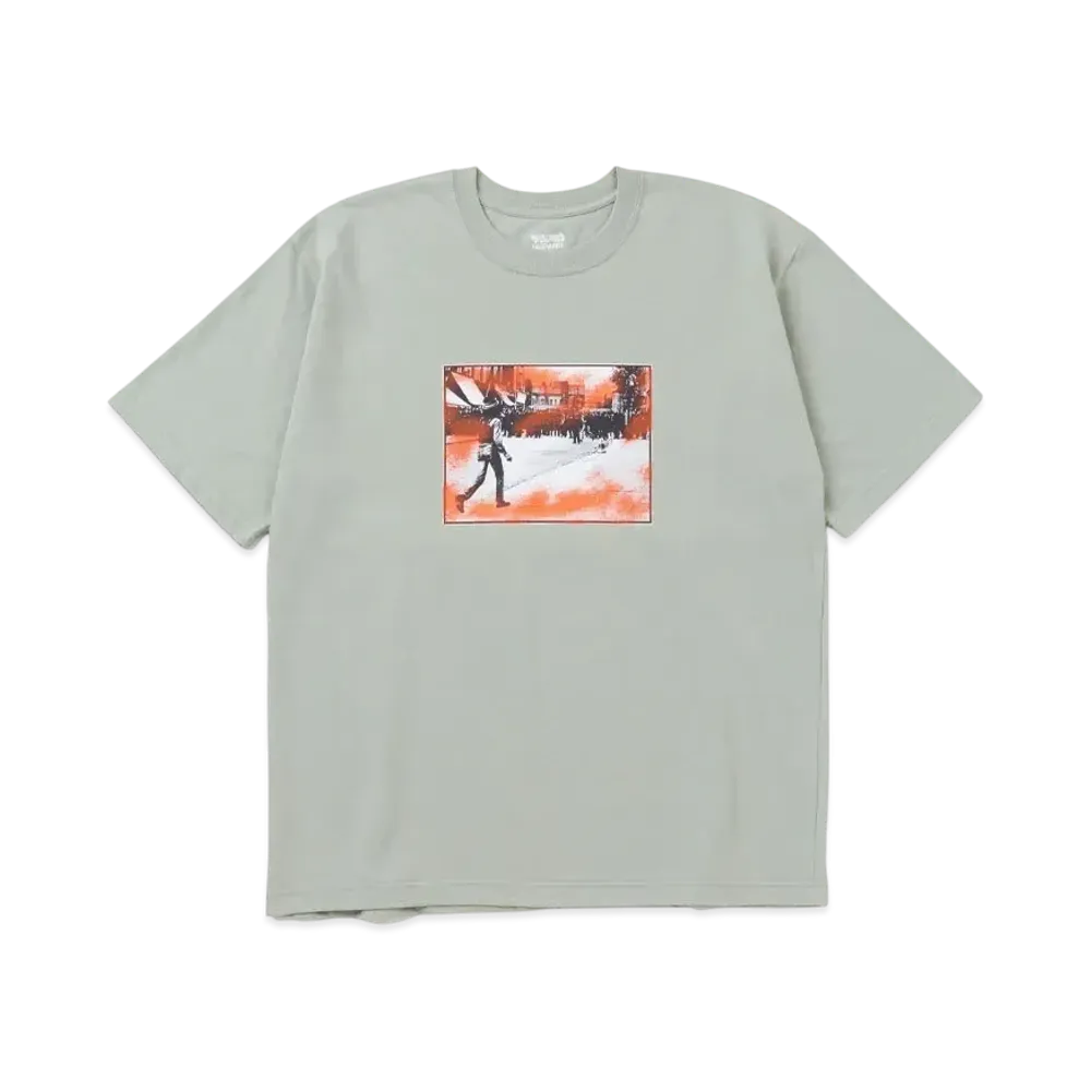 NEIGHBORHOOD x REBEL DREAD HARDWARE . Tee SS-1 "Sage Green"