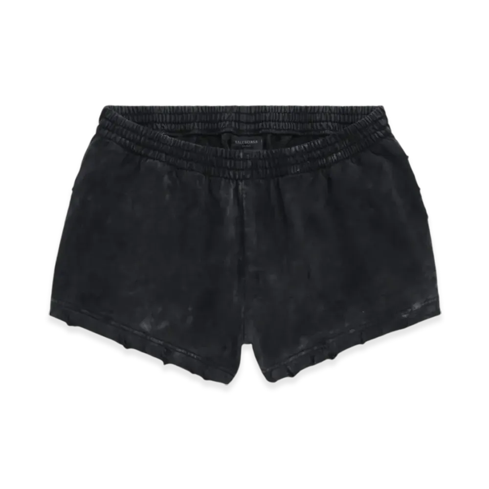 BALENCIAGA Running Shorts "Black Faded"