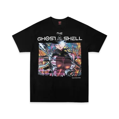 Geeks Rule x GHOST IN THE SHELL Silkscreen Printing T Shirt vol.02 "Black"
