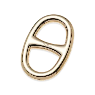 Hermes Chaine D'Ancre Scarf 90 Ring "Gold"