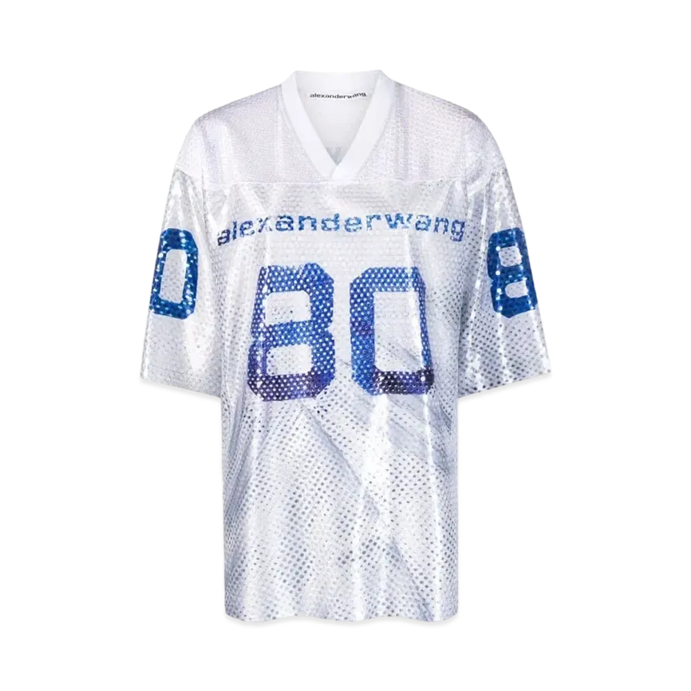 Alexander Wang Spangle Top "White"