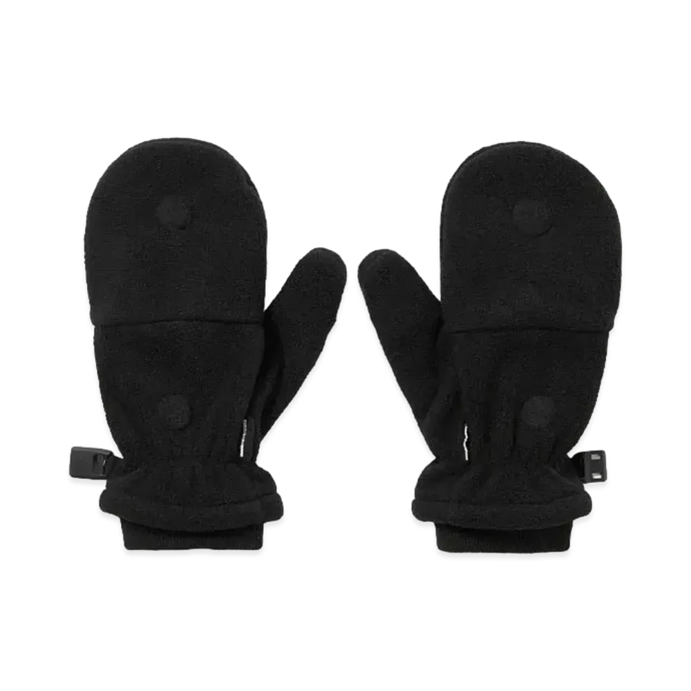 thisisneverthat Folding Mittens "Black"