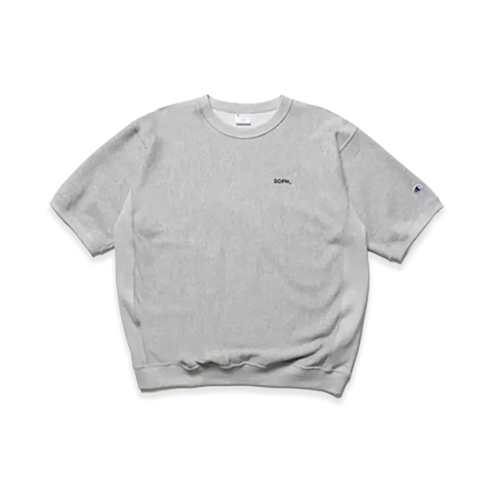 Champion x SOPH. Reverse Weave Basic S/S Crewneck Sweat "Gray"