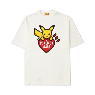HUMAN MADE x Pokemon Made Graphic T-Shirt (Pikachu) Online Store "White"