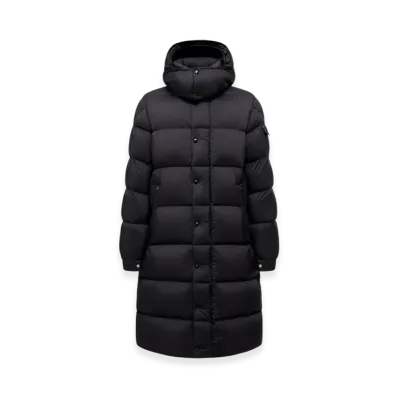 MONCLER Hanoverian Hooded Long Down Jacket "Black"