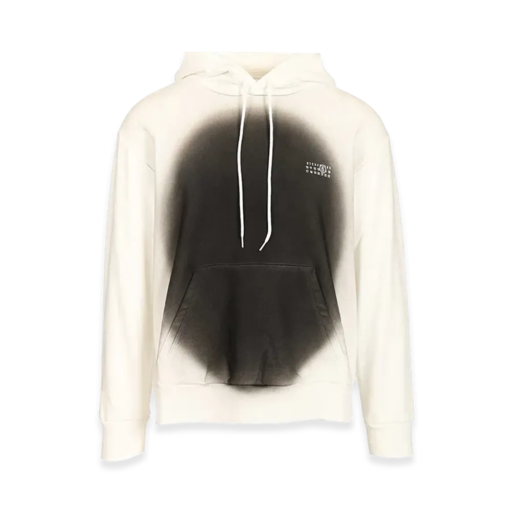 MM6 Maison Margiela Spray Print Sweatshirt "White"