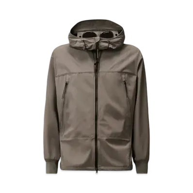 C.P. Company Shell-R Goggle Jacket "Smoked Pearl Grey"