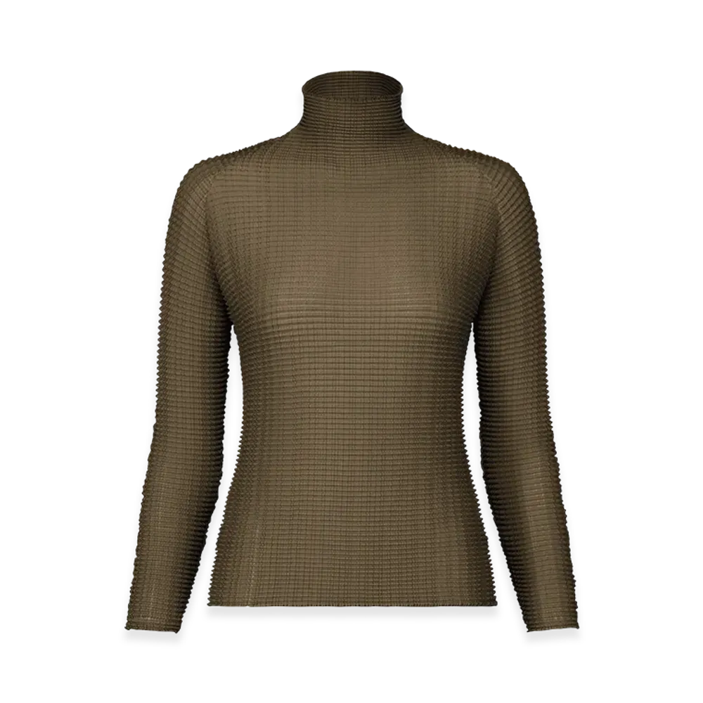 ISSEY MIYAKE Wooly Pleats-58 "Khaki"