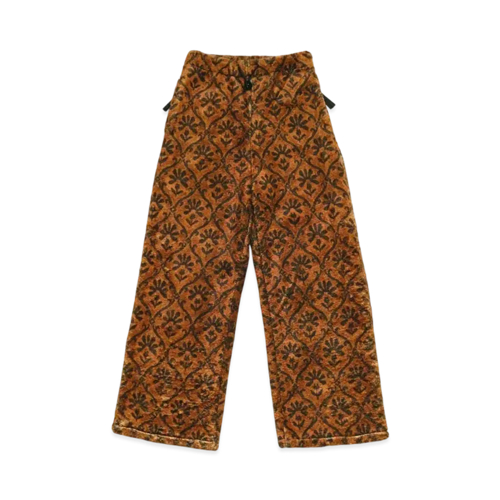 KAPITAL Yosemite Arabesque Fleece Easy Straight Pants "Brown"
