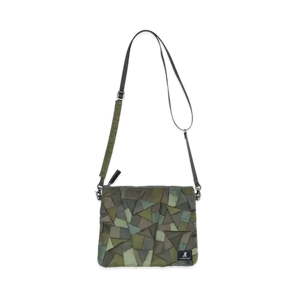 ANREALAGE Patchwork Small Bag "Green"