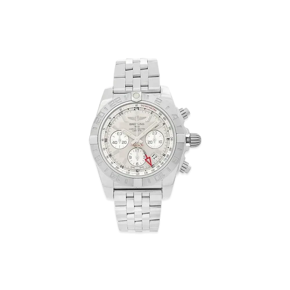 Breitling Chronomat 44 GMT "Silver/Stainless Steel"