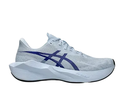 Asics Novablast 6 Wide "Solid Air/Prussian Blue"