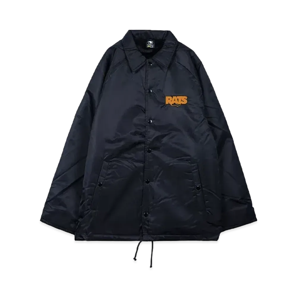 RATS BOA COACH JKT "RATS WAY OF LIFE" "BLACK x MARIGOLD"