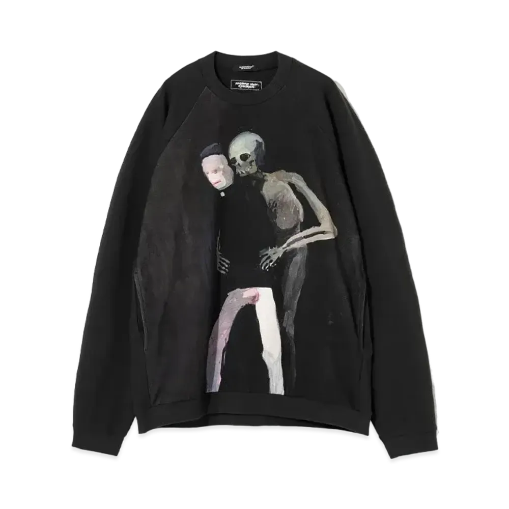 UNDERCOVER Cotton Sweat Pullover "Black"