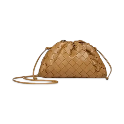 Bottega Veneta Mini Pouch "Caramel"