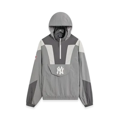 Kith x The New York Yankees Nylon Dante Pullover Jacket "Skyscraper"