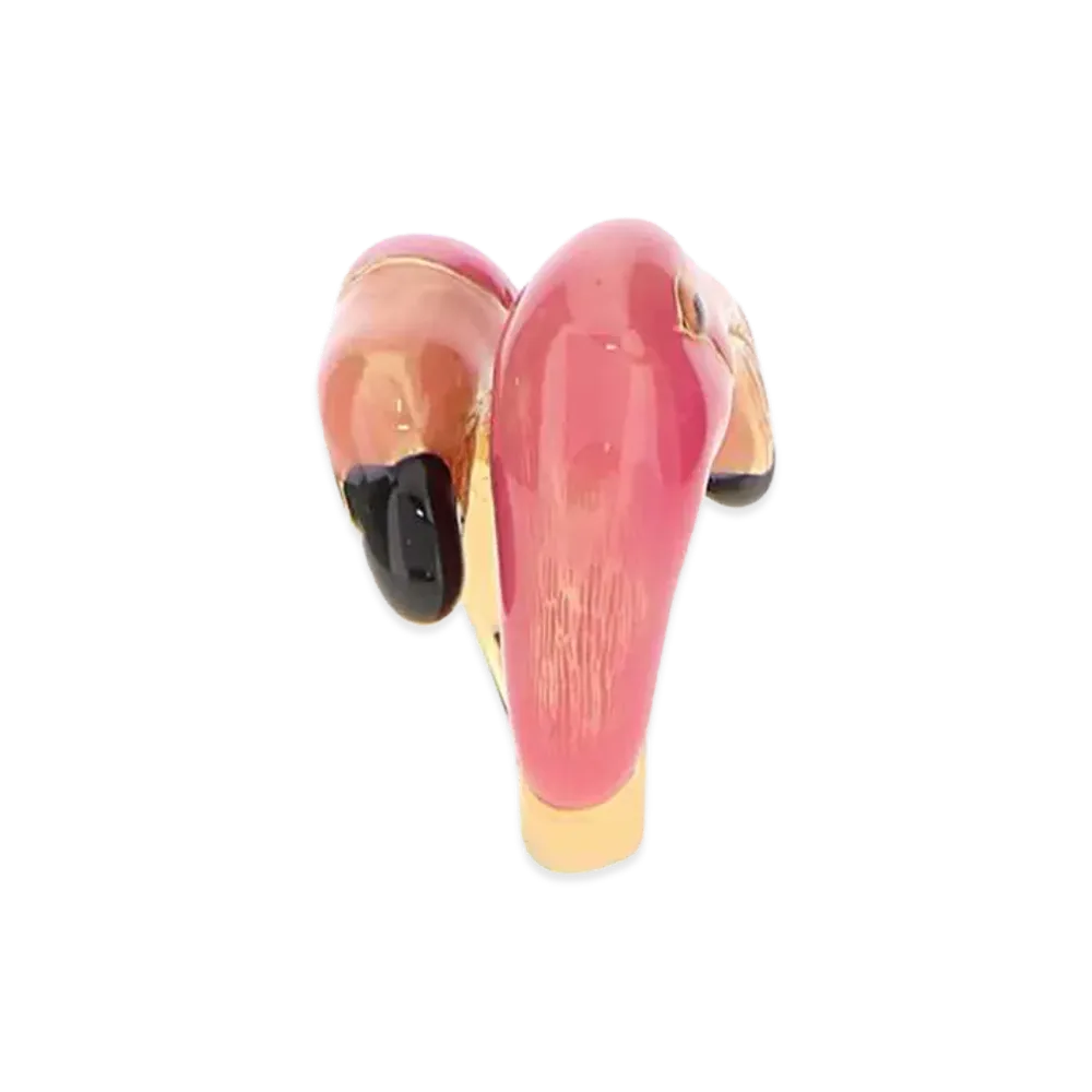 Chloe Women's Metal Tropicus Toi Et Moi Ring "Multicolor"