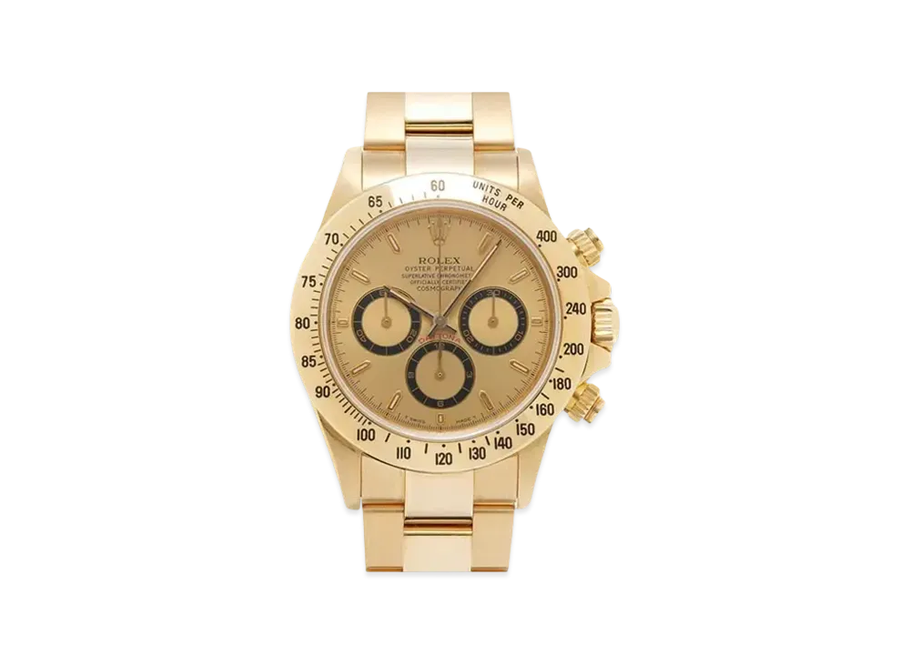 ロレックス コスモグラフ デイトナ "シャンパン/イエローゴールド" 16528