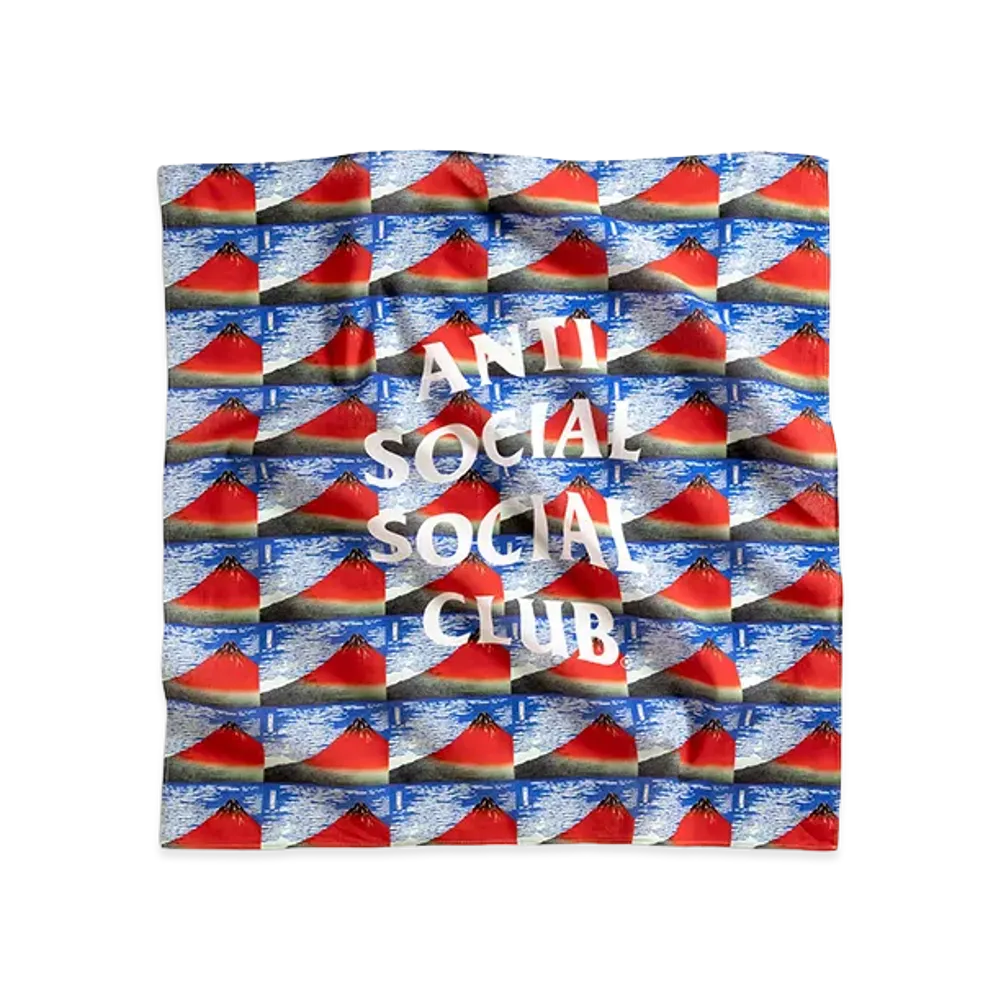 ANTI SOCIAL SOCIAL CLUB Fine Wind Clear Morning Bandana "Multi"
