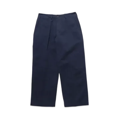 BEAMS MIL Trousers Herringbone "Navy"