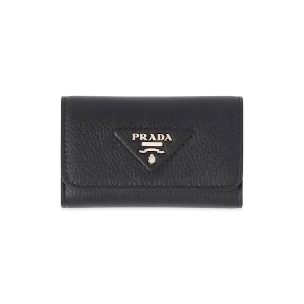 PRADA Leather Key Case "Black"