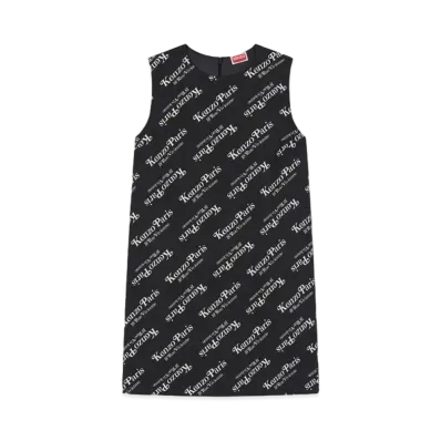 KENZO x VERDY Short Dress "Black"
