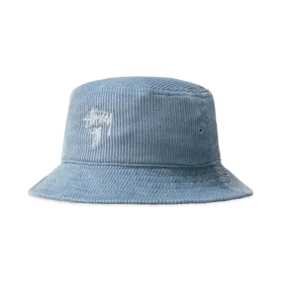 UNION x Stussy Corduroy Bucket "Steel Blue"