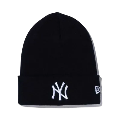 NEW ERA Basic Cuff Knit Cotton New York Yankees "Black"