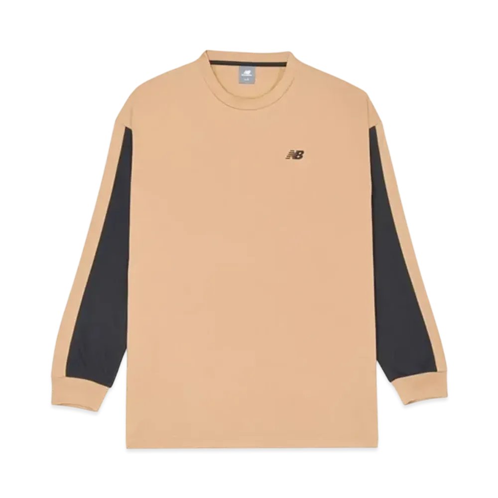 New Balance Side color block long sleeve T-shirt "Great Plains"