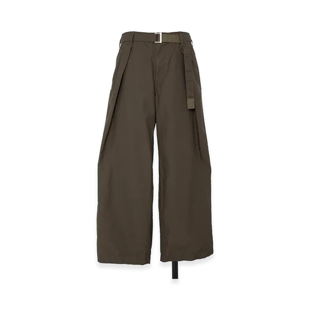 sacai Cotton Weather Pants "Dark Khaki"