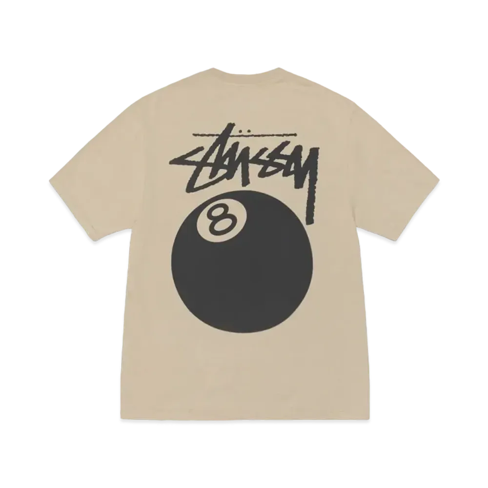 Stussy 8 Ball Tee Pigment Dyed "Khaki"
