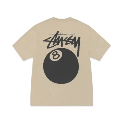 Stussy 8 Ball Tee Pigment Dyed "Khaki"