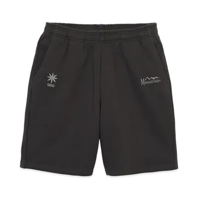 GDC x MANASTASH Hemp Classic Sweat Short "Charcoal"