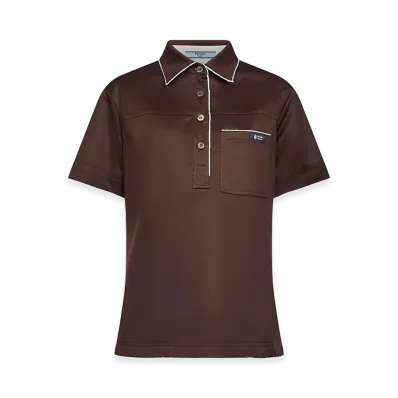 PRADA Women's Polos "Brown"