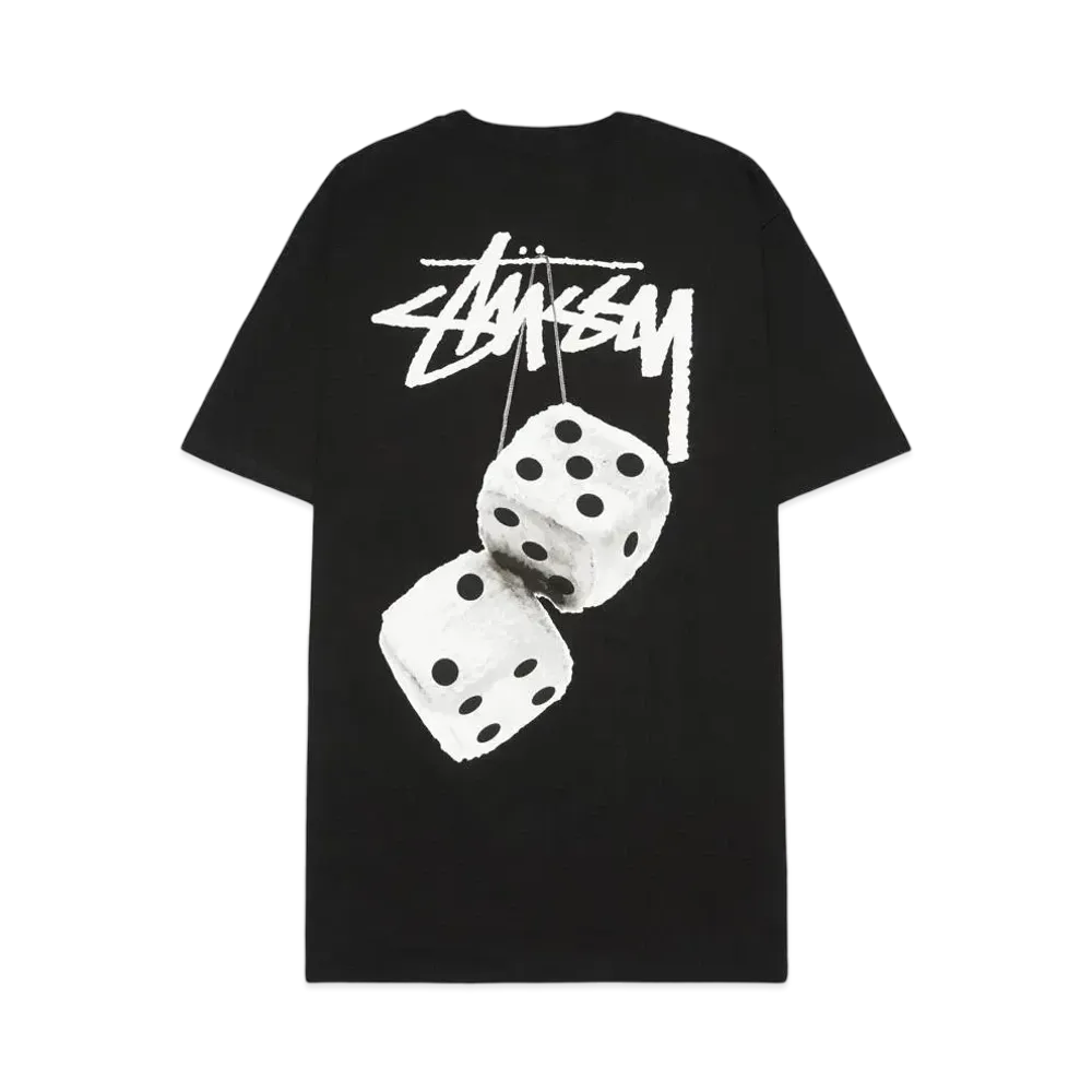 Stussy Fuzzy Dice Tee "Black" 1904765