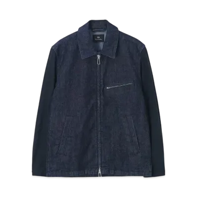 Paul Smith Mix-Up Denim Blouson "Navy"