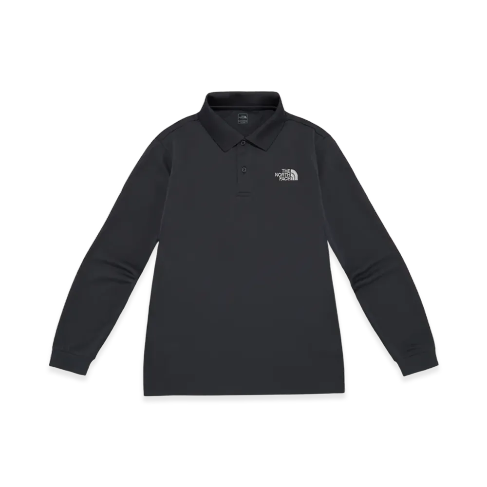 The North Face CMX Prime L/S Polo - 25SS "Charcoal"