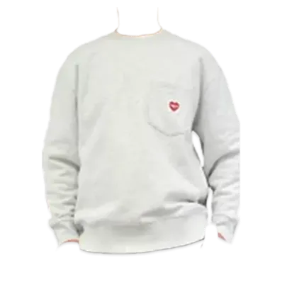 Carhartt WIP Heart Pocket Sweat "Ash Heather"