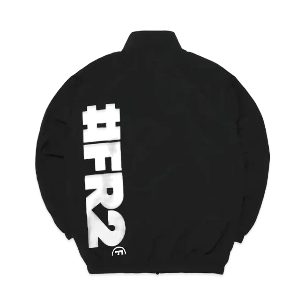 FR2 Big Logo Nylon Training Jacket "Black/White"