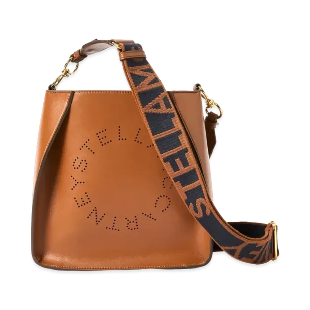 STELLA McCARTNEY Stella Logo Shoulder Bag "Cinnamon"