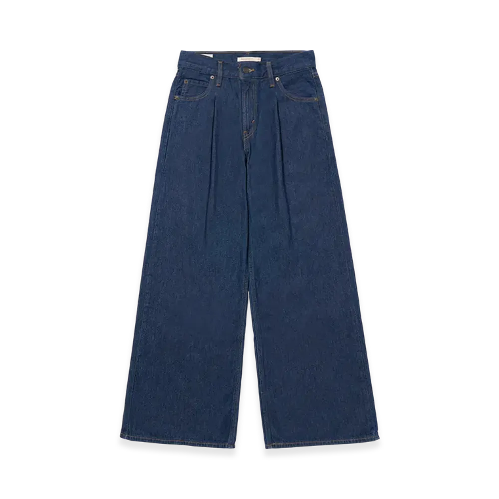 Levi's Baggy Dad Wide Leg Jeans "Dark Indigo"