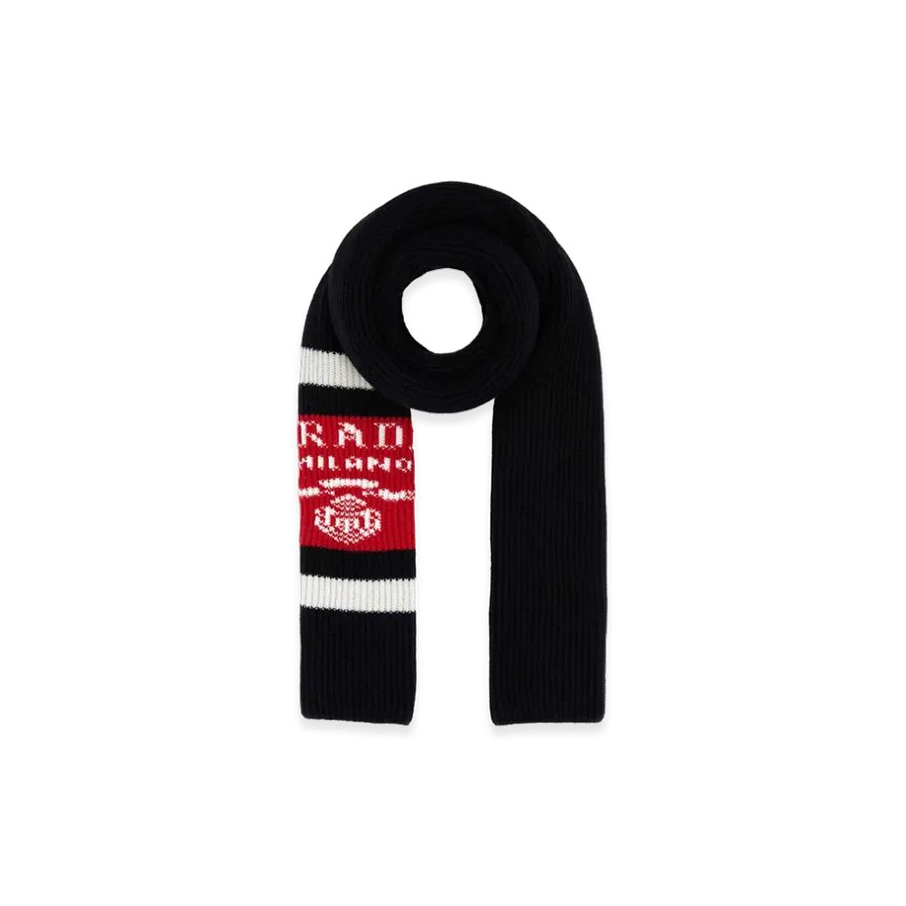 PRADA Cashmere Scarf "Black"