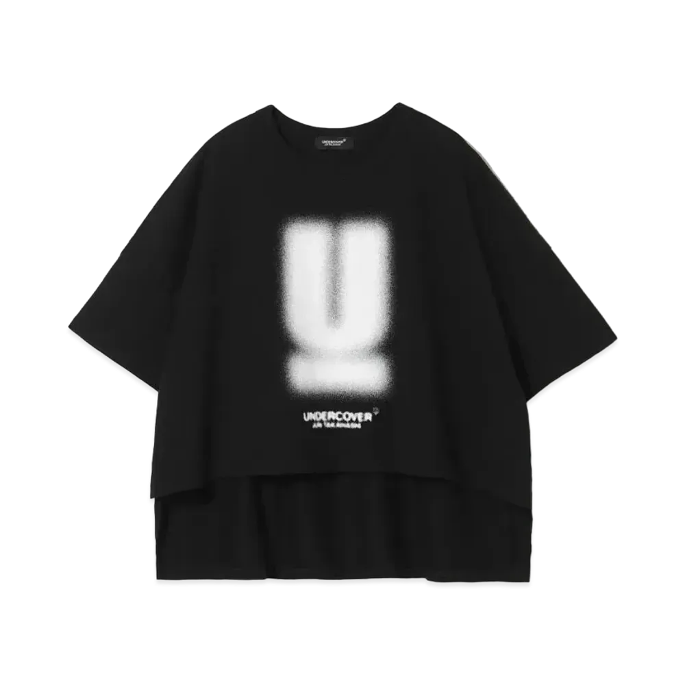 UNDERCOVER Cotton Wide T-Shirt "Black"