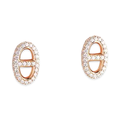 Hermes Farandole Earrings "Rose Gold"