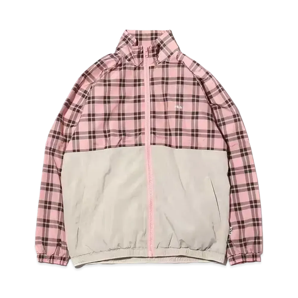 Atmos pink x Ami x Fila Check Jacket "Pink"