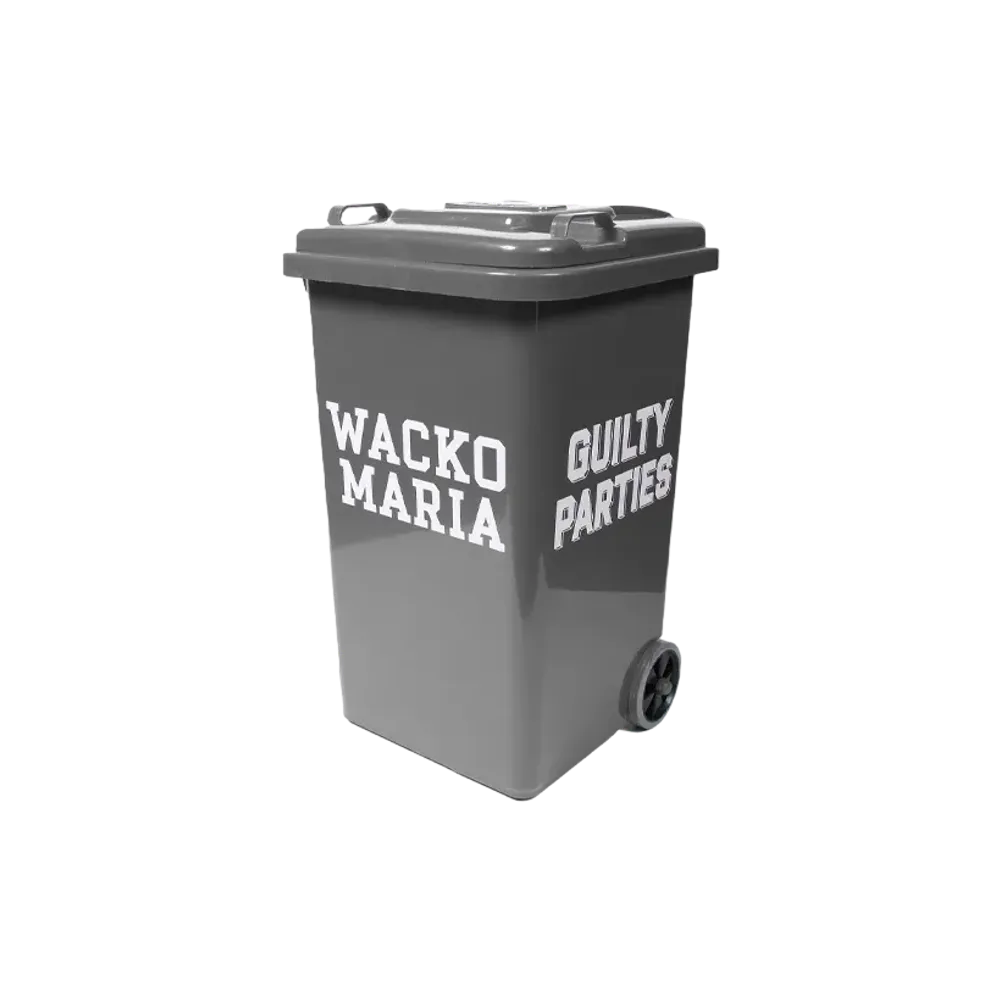 WACKO MARIA Trash Can (Large) "Gray"