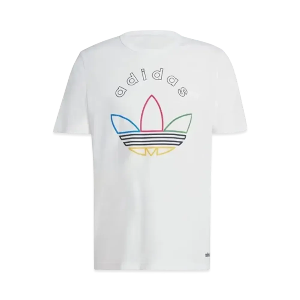 adidas Graphic Short Sleeve T-shirt "Cloud White"