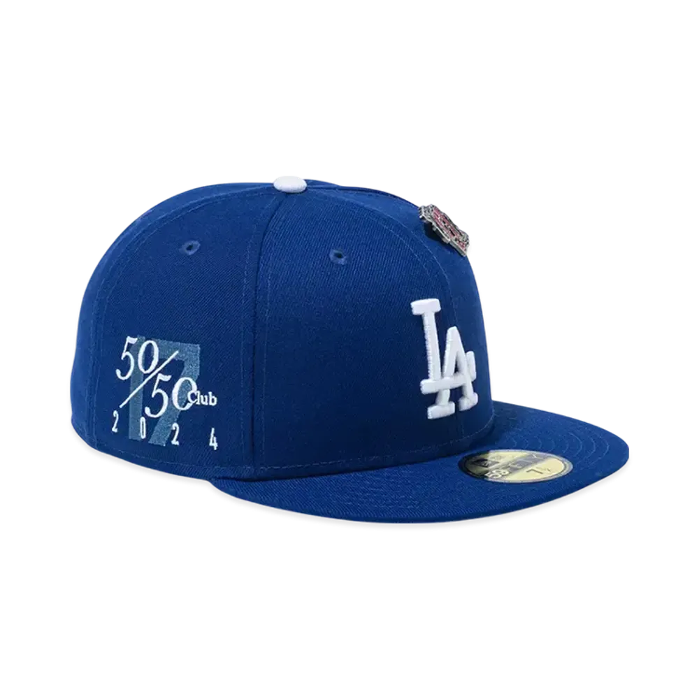 NEW ERA 59Fifty Los Angeles Dodgers 50-50 Club Pack "Dark Royal"
