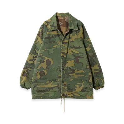 NEEDLES Reversible Coach Jacket - Camo Twill "Camouflage"